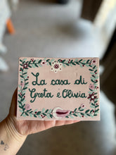 Carica l'immagine nel visualizzatore di Gallery, Targhetta personalizzabile