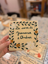 Carica l'immagine nel visualizzatore di Gallery, Targhetta personalizzabile
