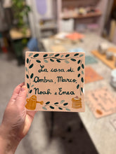 Carica l'immagine nel visualizzatore di Gallery, Targhetta personalizzabile