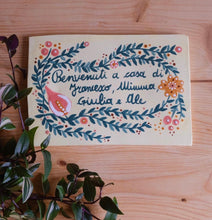 Carica l'immagine nel visualizzatore di Gallery, Targhetta personalizzabile