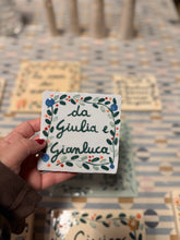 Carica l&#39;immagine nel visualizzatore di Gallery, Targhetta personalizzabile
