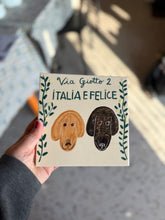 Carica l&#39;immagine nel visualizzatore di Gallery, Targhetta personalizzabile
