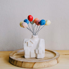 Load image into Gallery viewer, Cupolina con casetta in ceramica (casetta up)
